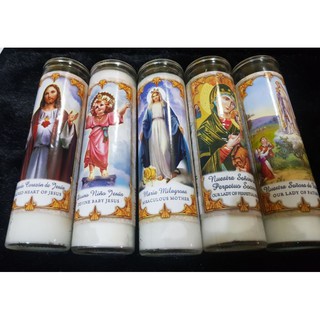 Imported Prayer Candle size 8"