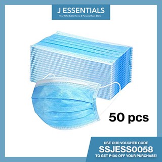 50 pcs THICK Disposable Face Mask with BOX