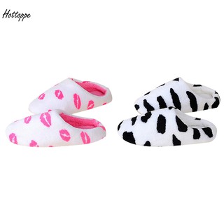 New Men Women Soft Warm Indoor Slippers Cotton Sandal House Home Anti-slip Shoes