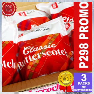 【Available】IN STOCK 3 PACKS CLASSIC BUTTERSCOTCH SMALL FRESHLY BAKED ILOILO BISCOCHO HAUS BEST SELLE