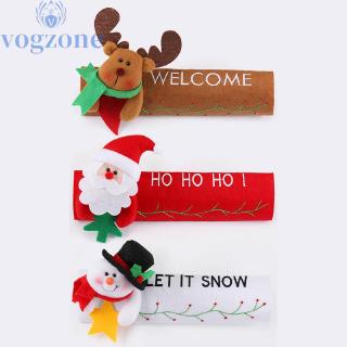 Refrigerator Door Handle Cover Decorations Seasonal Accessories 1pc Christmas Holiday Home