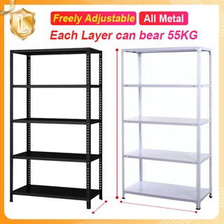 Shelves 4 Layers/5 Layers Multi-Purpose Metal Steel Rack Storage Rack Organizer Adjustable Shelves