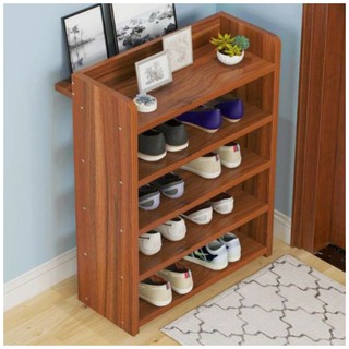 5 Layer Wooden Shoe Cabinet Shoe Rack Organizer for kids size shoes (2)