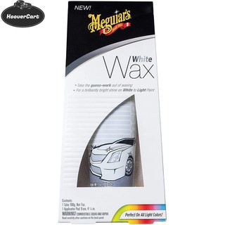 Meguiar's G6107 White Wax Paste - 7 oz for White to Light Paint