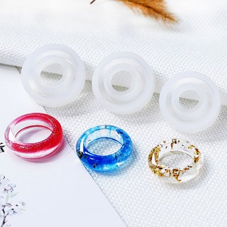 ✿ bbyes✿ 3pcs New 16mm 17mm 18mm DIY Silicone Ring Mold Resin Epoxy Jewelry Making Craft (1)