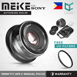 MEIKE 35mm 1.7 Large Aperture Manual Focus Prime Lens APS-C for SONY