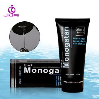 Black Monogatari Silk Touch Sex Lubricant 200ml Anal Lubricant, Thick Water-based Sex Oil
