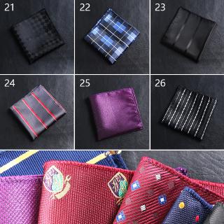 Floral Casual Satin Paisley Pocket square Men handkerchief (4)