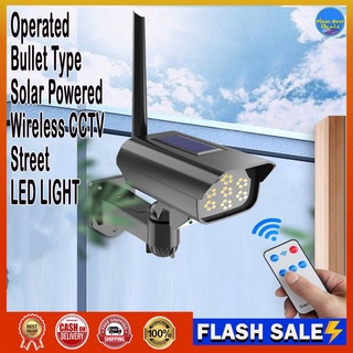 JEHRFKReady stock Original Easy to Install Remote Operated Bullet Type Solar Powered Wireless Cctv S