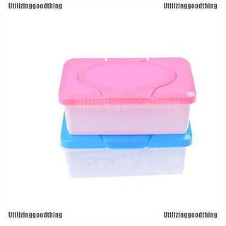 ✲COD✲【Ready Stock】 Dry & Wet Tissue Paper Case Care Baby Wipes Napkin Storage Box Holder Container (1)
