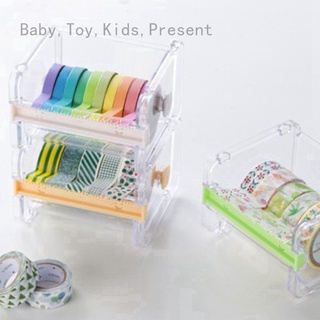 Baby,toy,kids,present Stationery Masking Tape Cutter Washi Tape Storage Organizer Cutter Office Tape Dispenser Office