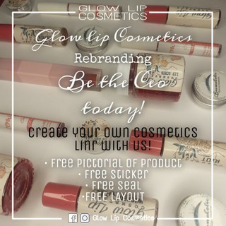Rebranding Cosmetics, free layout, free seal, free Pictorial!