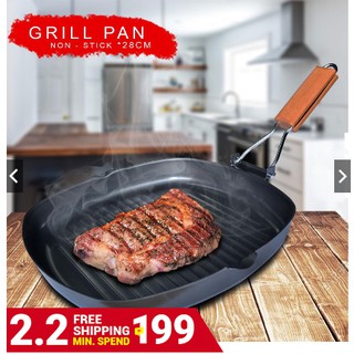 28cm Non-stick Square Grill Pan