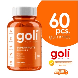 Goli Superfruits Gummies Onhand ( 60 gummies ) w FREE MICROFIBER towel
