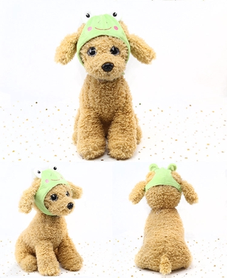 [Full Pet] Pet Dog Dog Hat Cat Hat Pet Hat Dog Hat Pet Hat Cat Hat Pet Head Cover Cute Hat (7)