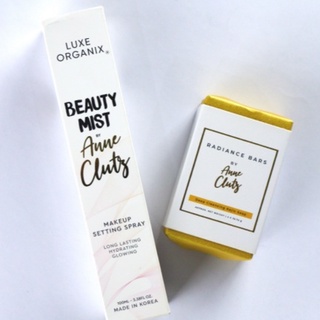 Luxe Organix Beauty Mist by Anne Clutz + Radiance Bars Deep Cleansing Kojic