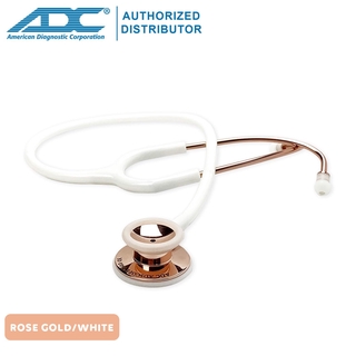 ADC Adscope 603 Limited Edition Clinician Stethoscope Rose Gold/White (1)
