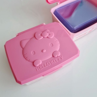 Hello Kitty Toploader Case Container Box Sanrio for Kpop Photocard