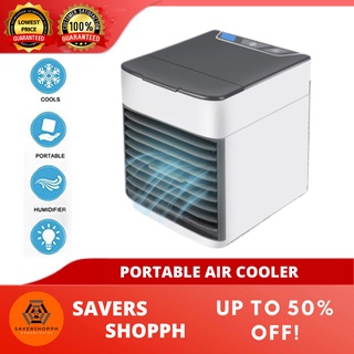 SAVERSHOPPH 3th Generation 3X Ultra Air Cooler Fast Cooling Air Conditioner Portable Cooling Fan