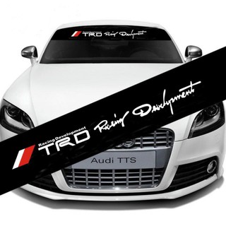 TRD sticker Toyota windshield sticker
