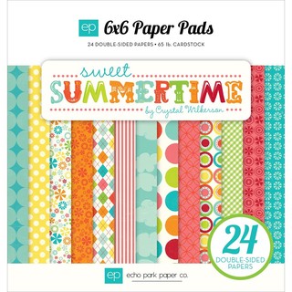 Echo Park 6x6 Paper Pad - Sweet Summertime