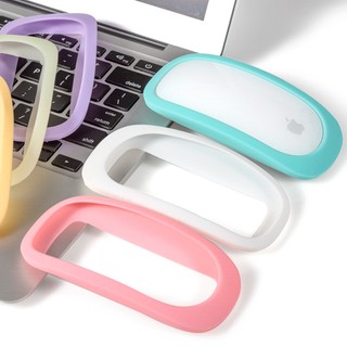 ◈▬✷11 colors Soft Silicone Mouse Luminous Protective Case for Apple Magic 1/2 Accessories Quick Re