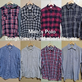 Preloved Men's Polo Longsleeves and Shortsleeves Batch 1