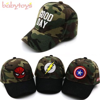 Marvel Captain America Kids Baseball Cap Adjustable Snapback Hip-hop Outdoor Hat