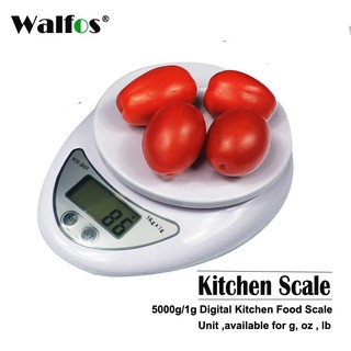 WALFOS 5KG Portable Digital Scale LED kitchen Electronic Scale