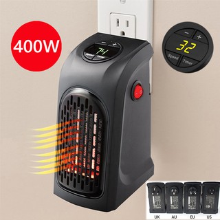 Electric Wall Heater Mini Portable Plug-in Household Handy Heater Stove Radiator Warmer Machine For
