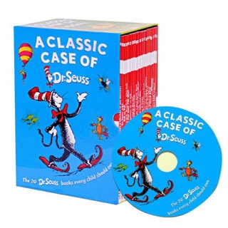 A Classic Case of Dr. Seuss (Boxed set) | 20 Paperback Books | With CD | Children's Book