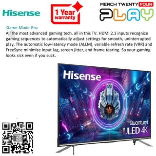 Hisense U7G Uled 55 inch 120hz 4k TV with PS5 Xbox VRR Support Android TV (2)