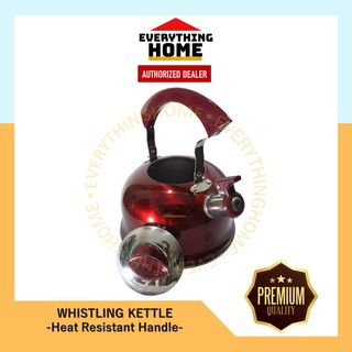 【spot goods】◕❒Premium Quality Whistling Kettle 3 Liters Takure Type Colored / 0859