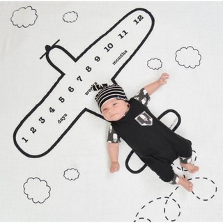 Newborn Baby Photo Background Cloth Creative Month Photography Prop Blanket