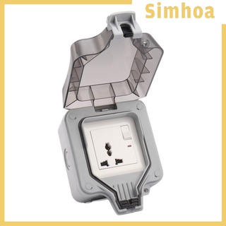 [SIMHOA] Outdoor Wall Socket Outlet Electrical Supplies Switch Socket for Outdoor