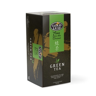 Gold Leaf Oriental Blends: Green Tea 25 Teabags ( great taste / soothing /diet / keto / fat-burner )