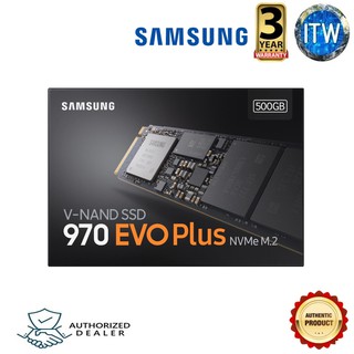 Samsung 970 EVO Plus SSD 500GB - M.2 NVMe Interface Internal Solid State Drive (MZ-V7S500BW)
