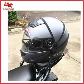 Strong Motorcycle Helmet Net String Elastic Motorcycle Luggage String Bag Bike