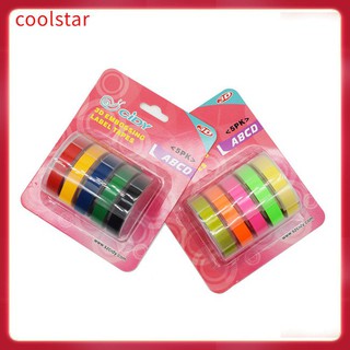 【coolstar】Printing Label Tape for Motex Manual 3D Embossing Engraving Machine Plotter Sticker Tape X