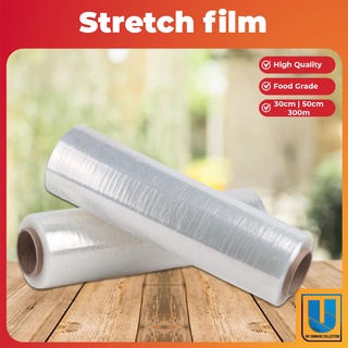 Stretch film / Cling Wrap / Plastic Wrap / Plain Wrap - 300m ( 30cm | 50cm ) Yasen Brand