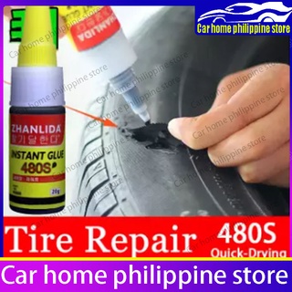 ◑100% Original Tire Repair Glue Tyre Puncture Sealant Bike Car Tire Repair Patch Craft,Mighty Reifen