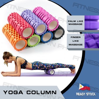 Ready Stock Yoga Pilates Massage Column Fitness Gym Exercise Sports EVA Foam Roller