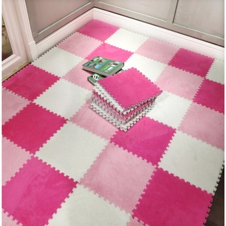 Baby Puzzle mat Child Carpet Home Assembled Home Shaggy Soft Splice Carpet Baby Crawling Mat 30*30cm