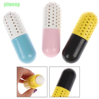 2021 HOTYW 1Pc Moisture absorber shoes deodorant capsule shaped drawer shoes deodorizer