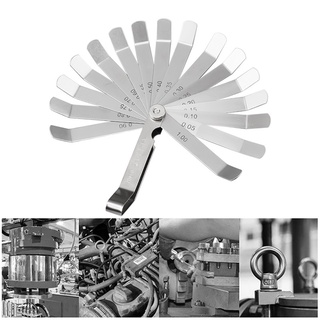 16 Blades Feeler Gauge Metric Gap Filler 0.05 to 1mm Gage Measurment Tool For Motorcycle Engine Valve Screw (4)