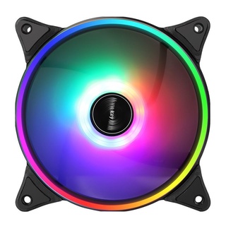 Radiator fan[Only Sold in Batches]Colorful Cooling FanLEDGlare12CMChassis Fan Desktop Computer HostR