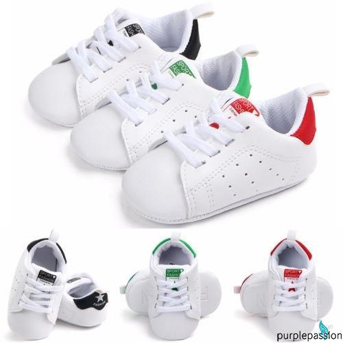 S.P-New Baby Boys Girls Infant Toddler Soft Sole Crib Shoes