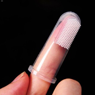 Pet oral care❐△◙Pet Finger Toothbrush Silicone for Dogs and Cats / Pet Dental Cleaning Dental Care 1