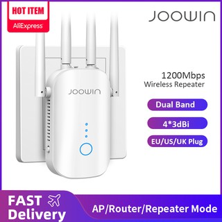 1200Mbps Dual Band 2.4G&5GHz Wireless Extender 802.11ac Wifi Repeater Powerful Wi-Fi Router ​Long