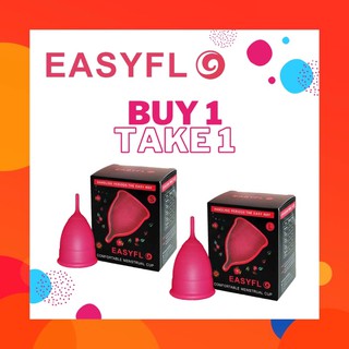 EasyFlo Menstrual Cup Buy 1 Take 1